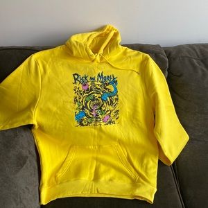Rick & Morty Yellow Hoodie